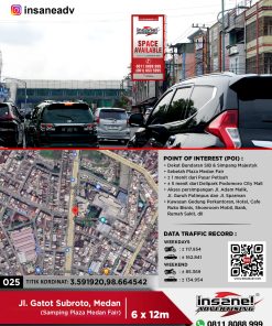 025 GATOT SUBROTO (SEBELUM PLAZA MEDAN FAIR)