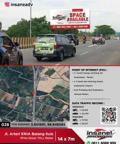 028 KUALANAMU (PINTU KELUAR TOL KNIA)