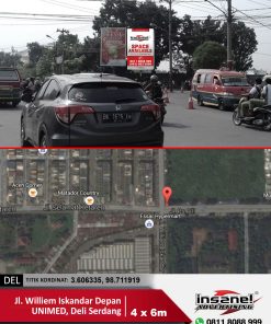 JL. WILLIEM ISKANDAR DEPAN UNIMED