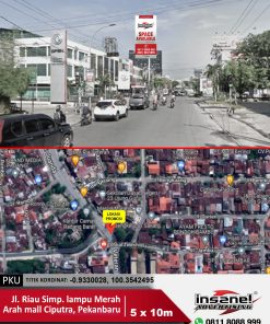 JL. RIAU SIMP LAMPU MERAH JL RIAU ARAH MALL CIPUTRA